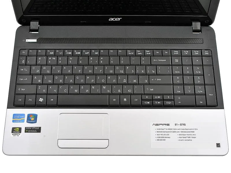 Замена вебкамеры Acer Aspire E1-571G